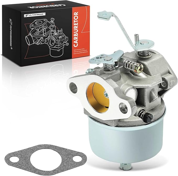 A-Premium 632230 632272 Carburetor Compatible with Tecumseh H30 H50 H60 HH60 Engine 4 Cycle Snowblower 5HP 6HP