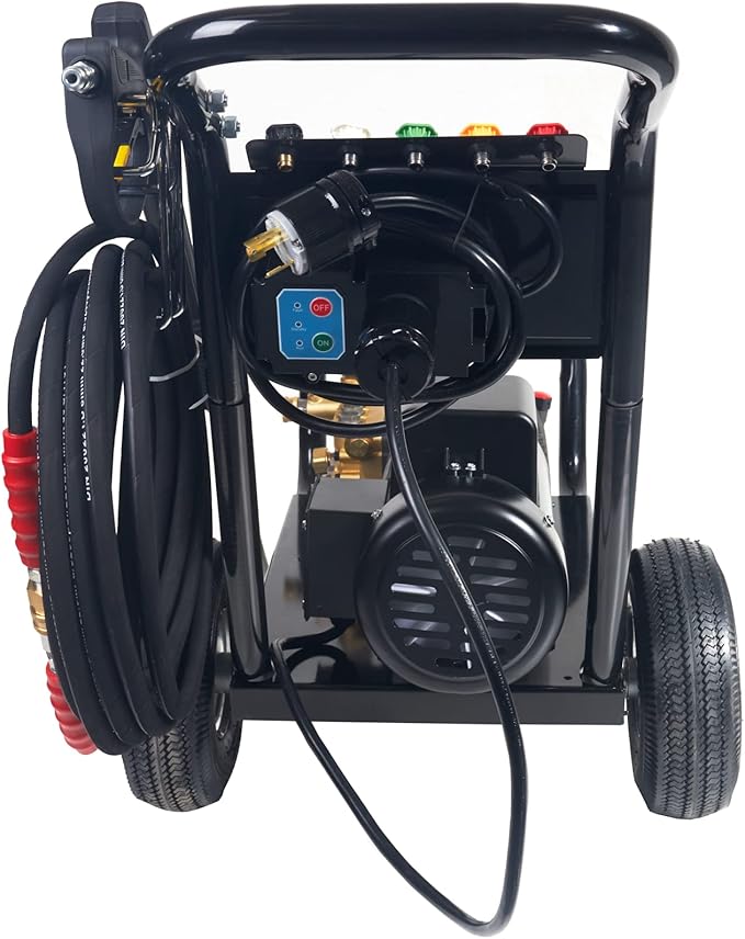 Canpump Electrojet CR5000: 2500 psi, 2.9 US gpm, 5 hp Electric Pressure Washer 240 V, Total Stop System