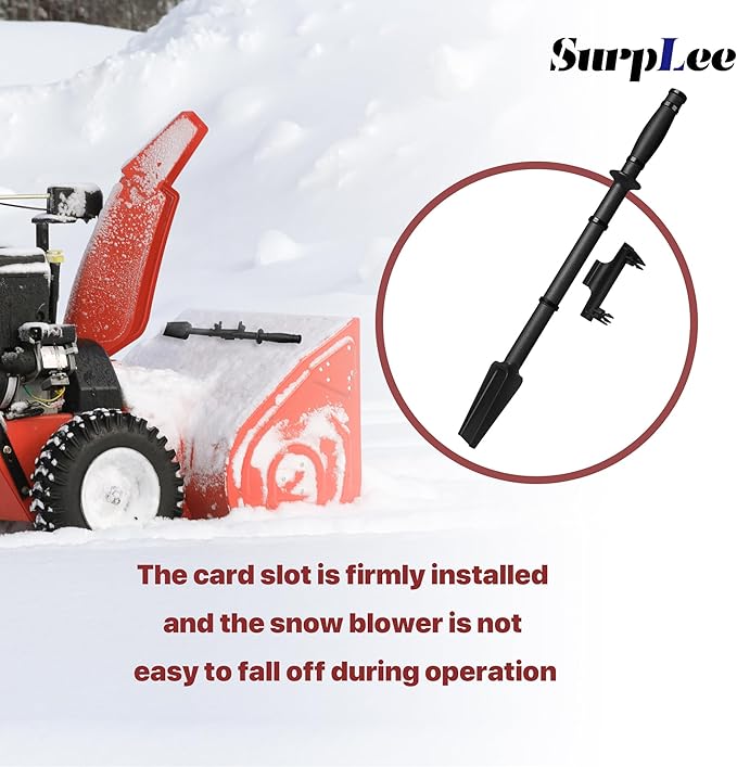 Snow Blower Clean Out Tool, Snow Thrower Chute Cleaning Tool – Compatible with MTD 731-2643, Cub Cadet 931-2643, Craftsman & Troy-Bilt Models – Prevents Clogging, Easy Snow Removal Accessory