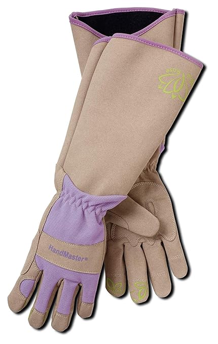 MAGID HandMaster Professional Rose Pruning Gloves, 24 Pairs, Size 7/Small, BE195T