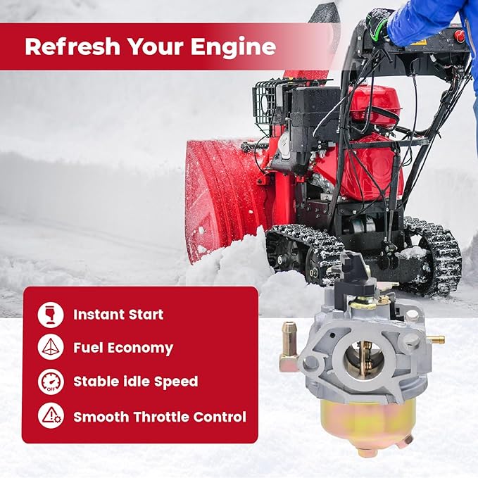 951-11193 Carburetor for MTD Cub Cadet Troy Bilt 951-14024A 751-14024A 751-11193 478-SU 478-SUA 478-SUB series Snow Engines