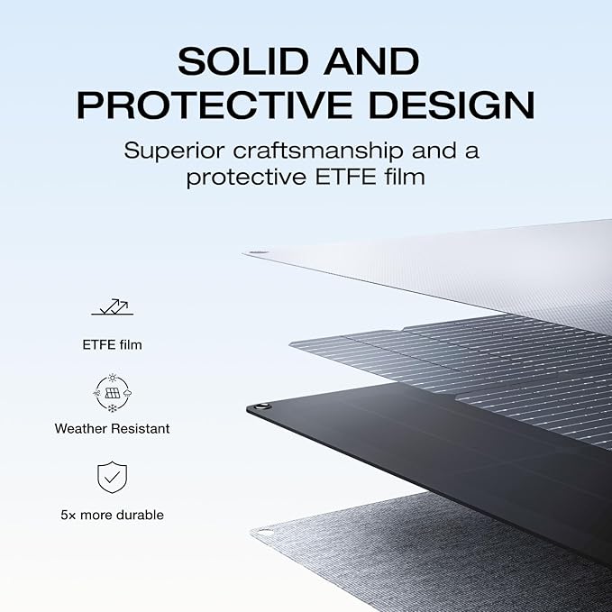 EF ECOFLOW Solar Generator 120V/3.6kWh DELTA Pro with 2x220W Portable Solar Panel, 23% High-Efficiency, 5 AC Outlets, 3600W Portable Power Station for Home Use Emergency Blackout Camping RV