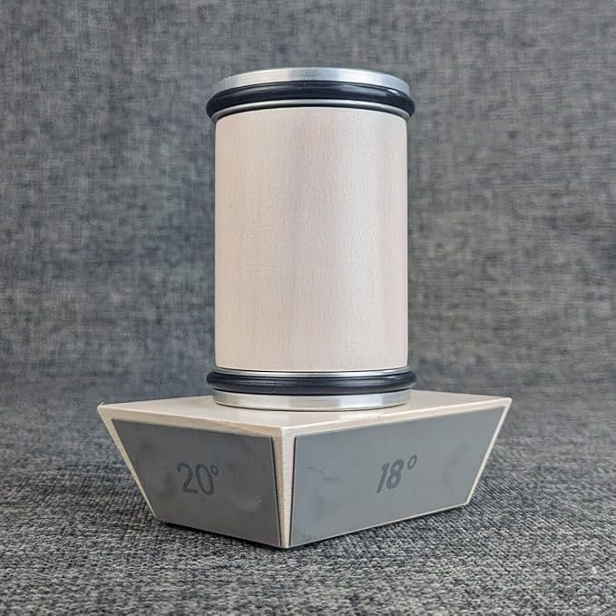 White Rolling Knife Sharpener, Rolling Sharpener Tool for Kitchen Knives - Knife Sharpener Kit Offers 15, 20, 18, & 22 Degree Sharpening