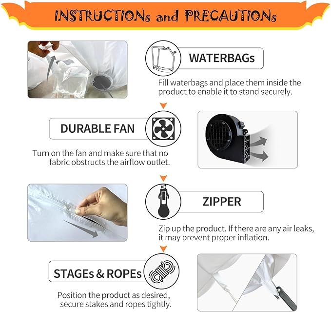 DomKom Tree Halloween Inflatable Blow Up Decorations, Dia de Los Muertos 8FT Day of The Dead Spooky Tree with Catrina Skull and Hairless Dog, Built-in LEDs for Holiday, Garden Lawn Yard Patio Décor