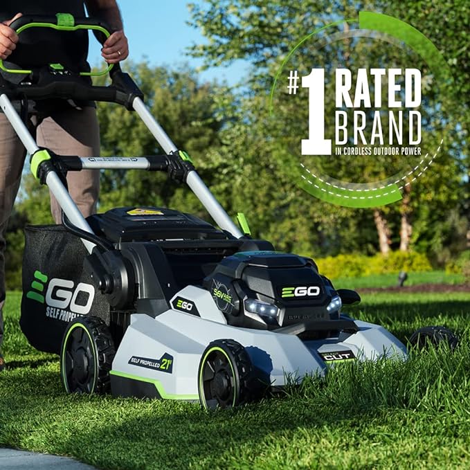EGO POWER+ Electric Lawn Mower, Self-Propelled Cordless with Select Cut and Touch Drive, Battery and Charger Not Included – LM2130SP