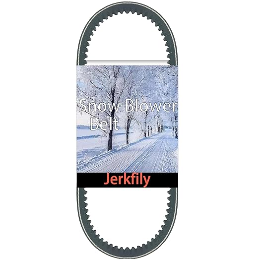 Jerkfily 954-04050A Snow Blowers Auger Drive Belt (1/2" X 35") Replacement for MTD Craftsman Cub Cadet 954-04050 754-04050 754-04050A Snow Thrower Auger Belt