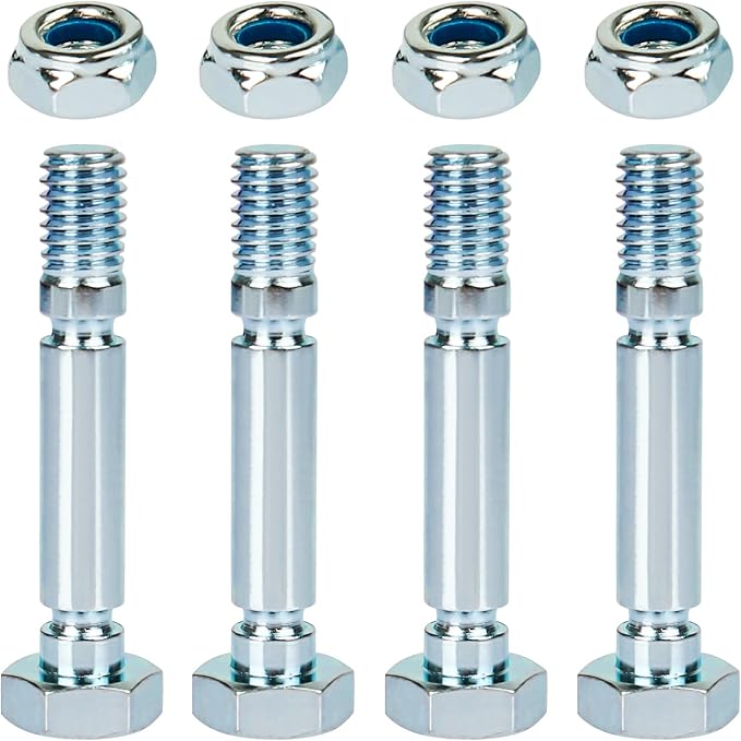 Snowblowers Shear Part 303160355P / 303160355 Compatible with Powersmart Snow Blower Shear Pins Set - 4 Pack