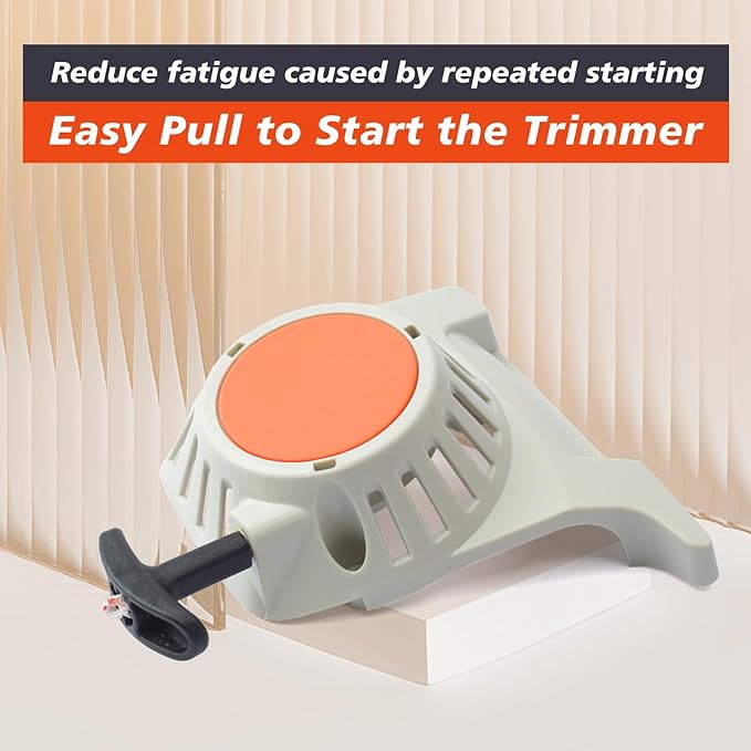 4180 190 4002 Rewind Pull Starter Assembly Replacement for Stihl String Trimmer Model Fs90 FS91 FS110 FS111 FS130 FS131 KM91R KM111R KM131R Replace 4180-190-4002 41801904002
