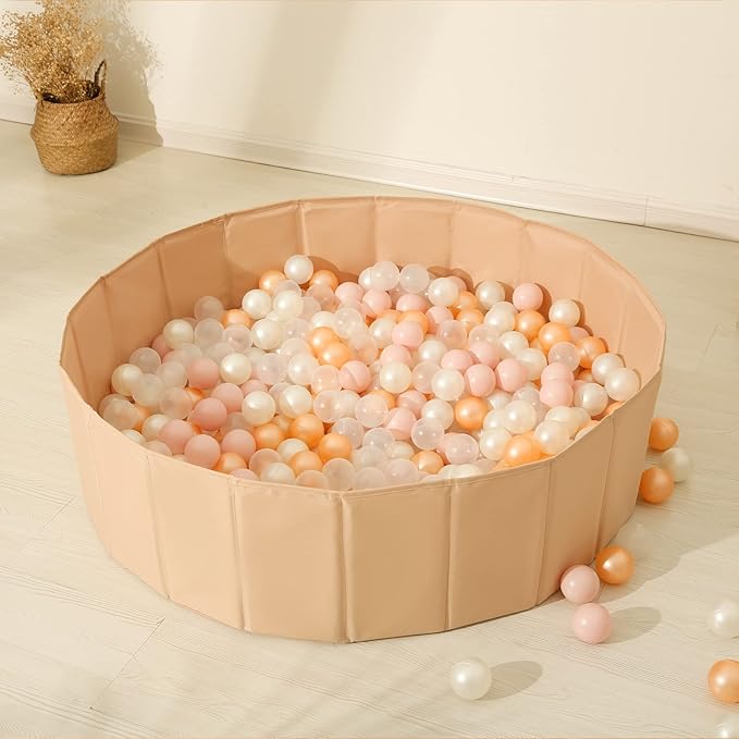 TRENDPLAY Plastic Balls for Ball Pits - Hollow Balls- Safe and Exciting Playtime - Perfect for Baby Pools, Birthday Party Decoration