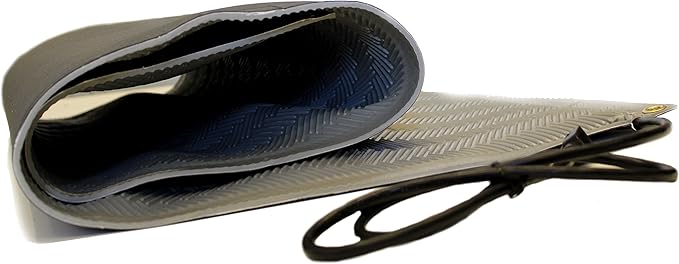 RHS Snow Melting Mat, Anti-Slip Walkway Herringbone Design, Color Gray, Outdoor Mat, Prevents ice Formation, Melts up to 2 inches of Snow per Hour, 120 Volts (30-inches x 4-feet)