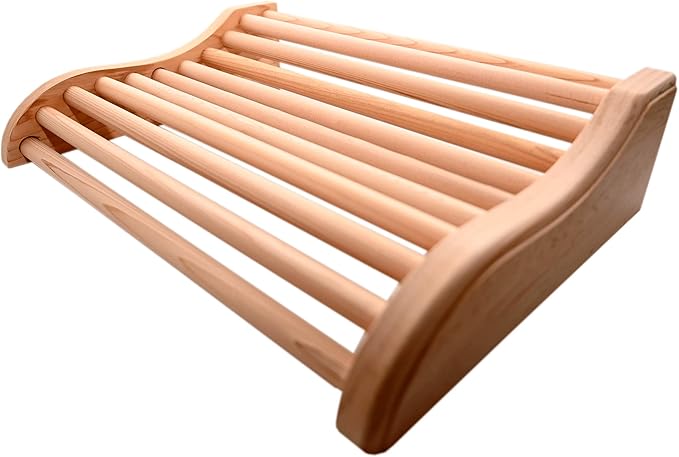 HSE Cedar Curved Sauna Headrest Pillow (1, Red Cedar)