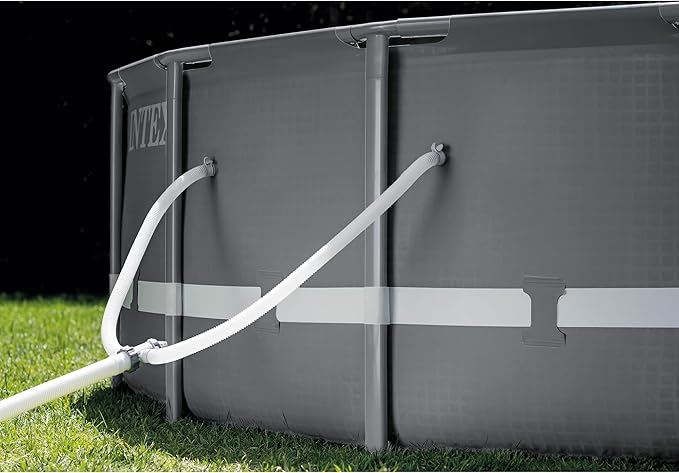 INTEX 26327EH 22ft X 48in Ultra XTR Deluxe Above Ground Swimming Pool Set – Includes 2100 GPH Cartridge Sand Filter Pump – SuperTough Puncture Resistant – Rust Resistant – Easy to Assemble