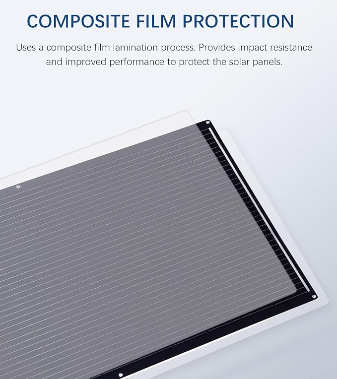Flexible Solar Panel kit 100W Monocrystalline Module,10A Charge Controller,Extension Cable Off-Grid Charger for RV Boat Van Car Curve Surfaces (100W Solar KIT)