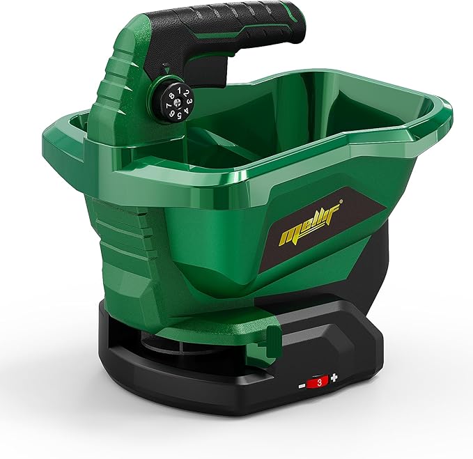 Handheld Power Spreader Compatible with Makita 18V Battery(Tool Only), Cordless Seed Spreader Available Year-Round, Electric Lawn Spreaders for Grass Seed, Fertilizer, Salt, Ice Melt, Feed