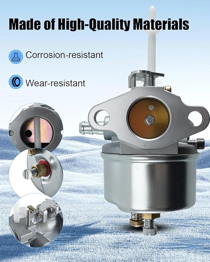Carburetor Fit for Toro 524 622 624 724 Snow Thrower, Snow Blower Carb with Fuel Filter Tune Up Kit