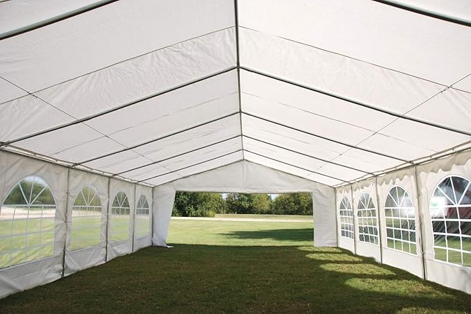 DELTA 40'x20' Budget PE +(2) Long Bag+(1) Short Bag, Large Party Tent,Event Canopy, carpas para Fiestas.Wedding Tents Garden Shelter Gazebo,Outdoor Canopy, with Waterproof Top Cover