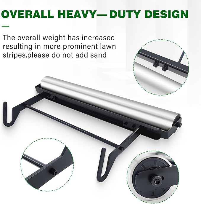 21inch Mower Striping Stainless Steel Kit Easy Install for EGO 21inch Walk Behind Mowers Instantly Upgrade Your Lawn to Professional Looking Stripes ﻿