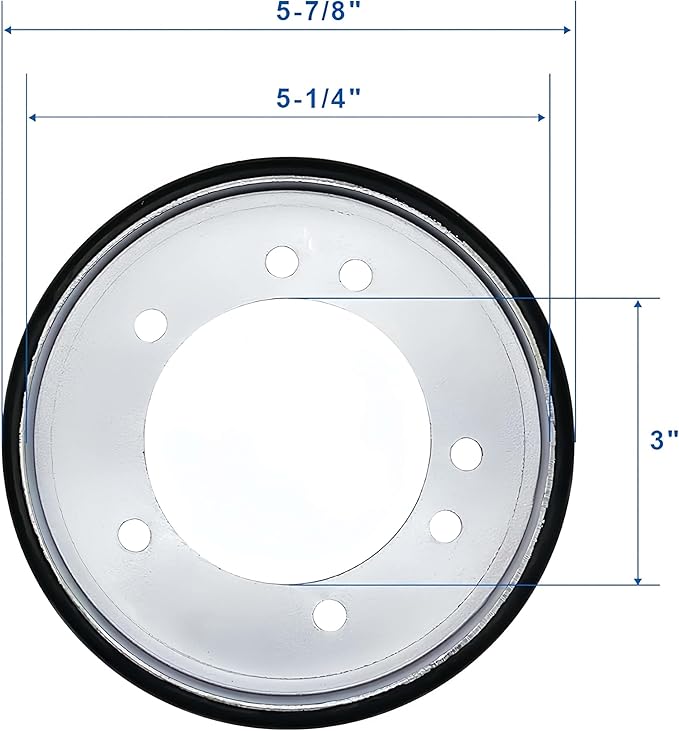 Snowblower Friction Drive Disc for Ariens 04743700,00170800, 00300300, 1720859,AM122115,741316