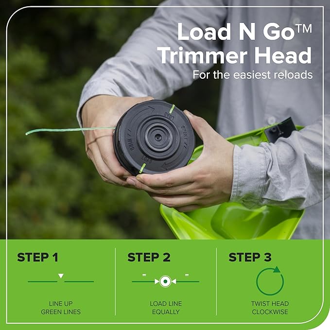 Greenworks 40V 17" Brushless Cordless String Trimmer/Weed Wacker, 5.0Ah Battery and Charger Included