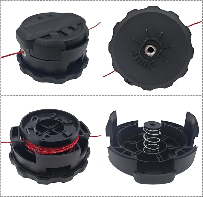 DWO1DT995 Replacement Trimmer Head for Dewalt DCST922P1 DCST922B DCST972X1 Cordless Weed Wacker String Trimmer,Weed Eater Parts with Pre-Wound Line 0.080" 20ft