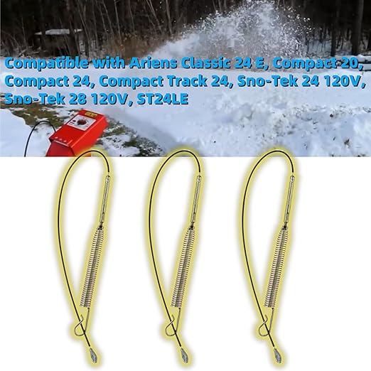 06900438 Auger Upper Traction Cable Replace for Models Ariens Compact 20 24 and SNO-Tek 24 28 Snowblower(3-Pack)