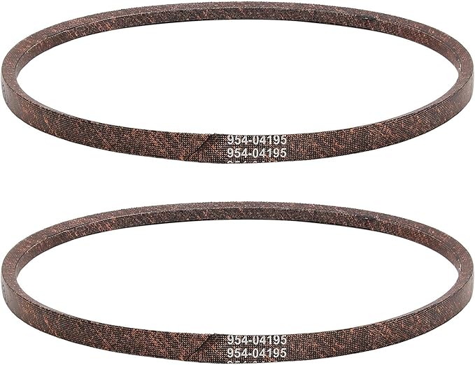 954-04195A 754-04195 Snow Thrower Auger Drive Belt Replacement for MTD Troy-Bilt 754-04195 754-04195A 954-04195(1/2" x 37")