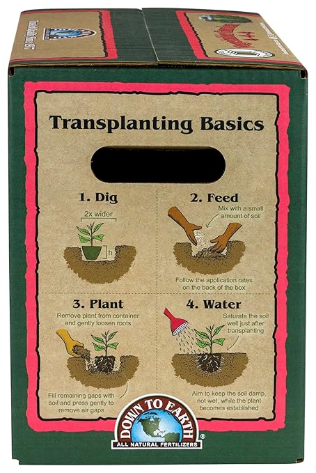 Down To Earth All Natural Fertilizers Organic Vegetable Garden Mix 4-4-4, 15 lb