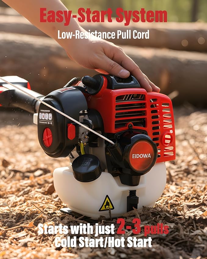 48CC Gas Powered Pole Saw 16FT Lightweight with Auto Lubrication, Safety Lock, and Quick Stop for Easy Tree Trimming (GZJ-005)