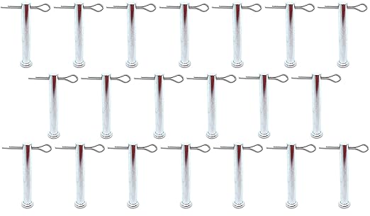 Replacement Snowthrowers Simplicity or Snapper Shear Pins for 703063, 1668344, 1686806yp (20 Pack)