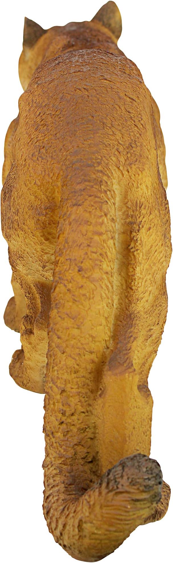 Design Toscano Prowling American Mountain Cougar Indoor/Outdoor Garden Statue, 22 Inches Wide, 5 Inches Deep, 8 Inches High, Handcast Polyresin, Full Color Finish