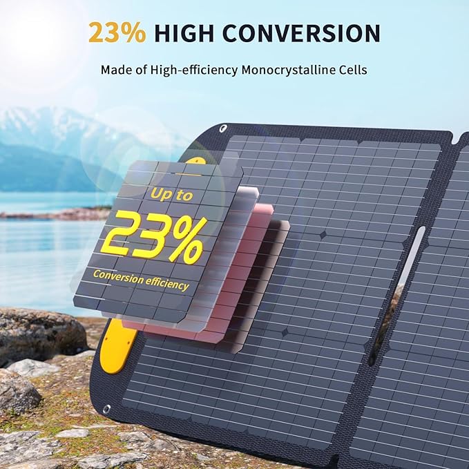 VTOMAN 2376Wh Portable Power Station with Extra Battery & 110W Solar Panel - 1500W Up to 3000W Solar Power Generator for Home Backup, Off-grid, Road Trip, RV, Camping, Fishing, Emergencies
