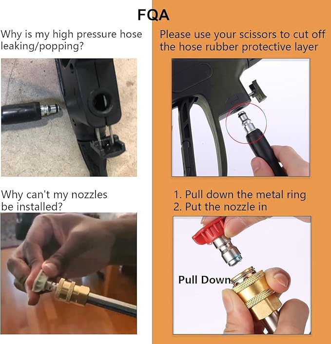 5000PSI Eectric Pressure Washer 2025 2.8GPM High Power Washer with 4 Pressure Nozzle and Soap Bottle for Home, Car Washing, Fence Cleaning, Patio (Orange)