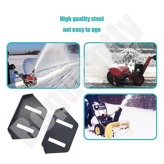 Set of 2 Snow Blower Skid Shoe Kit 40-8160-01 for Clinic 1606569 Toro 40-8160-02 Replacement Part