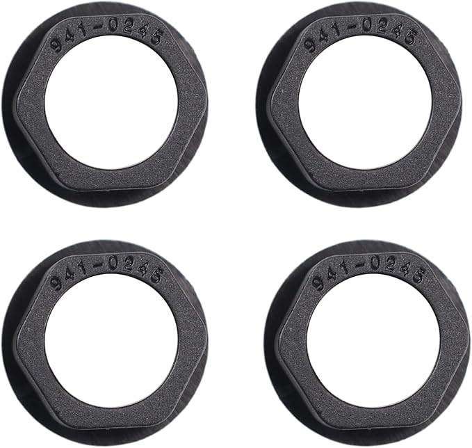 Replacement Snow Thrower Hex Flange Bushing 741-0245 941-0245 Fits Cub Cadet, MTD PRO, Troy Bilt,White Outdoor,Craftsman (4 Pack)