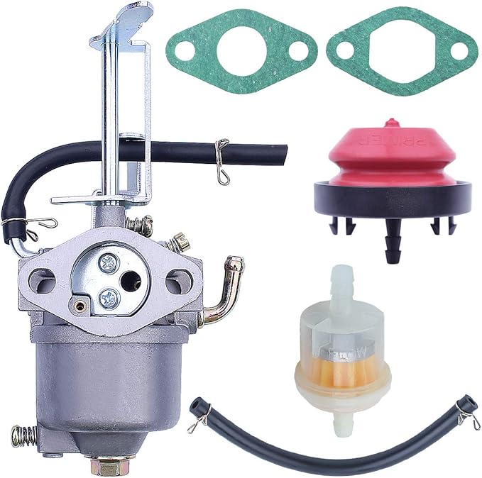 Adefol 418ZR Snow Blower Carburetor Fuel Filter Line Parts for Stens 520-876 Toro 119-1980 Power Clear 180 418ZE PC180 38272 38273 38282 38283 180 Snowthrower