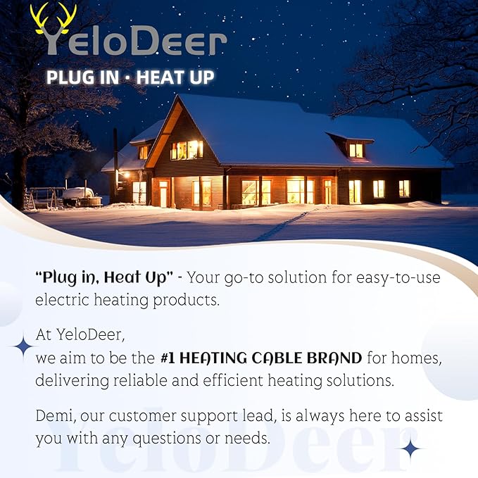 Outdoor Faucet Cover for Winter, Yelodeer 2 Packs 7.1" W X 10.7" H Upgraded Thicken Spigot Pipe Covers, Reusable Waterproof Oxford Faucet Sock, Hose Bib Covers for Winter Insulated Freeze Protection