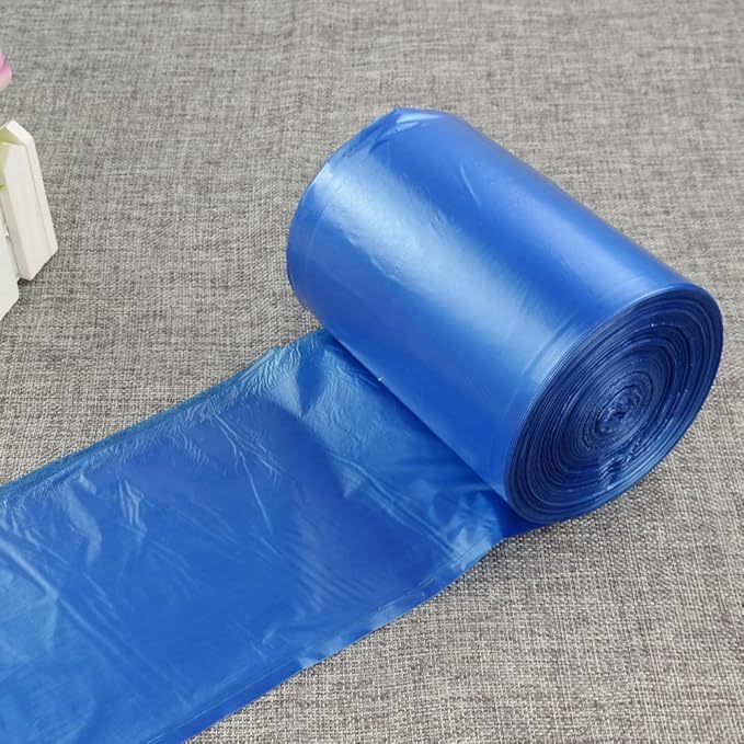 Kitchen Trash Bags 10 Gallon,120 Counts, Blue