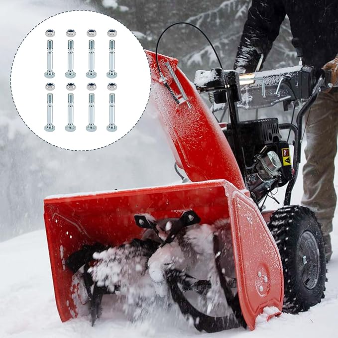 303160355 / 303160355P Snow Blower Shear Pins for PowerSmart, Snowblowers Shear Part (8 Pcs)