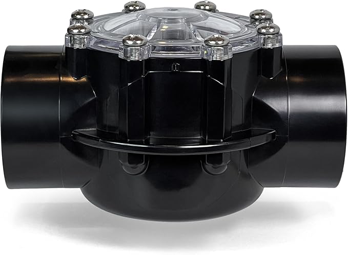 FibroPool Swimming Pool Check Valve - 1 1/2 Inch - Positive Seal & Non Lube Replacement Valve for Pools and Spas