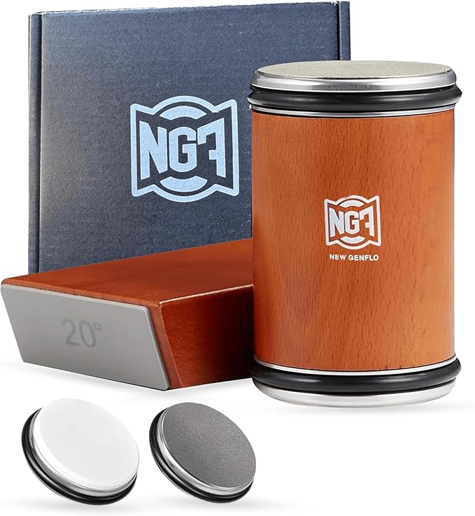 Knife Roller Sharpener Linen Kit with Diamond Discs, Multi Angle Magnetic Knife Sharpener Roller Tool for Kitchen and Pocket Knives Diamond&Ceramic Knife Sharpening System Set