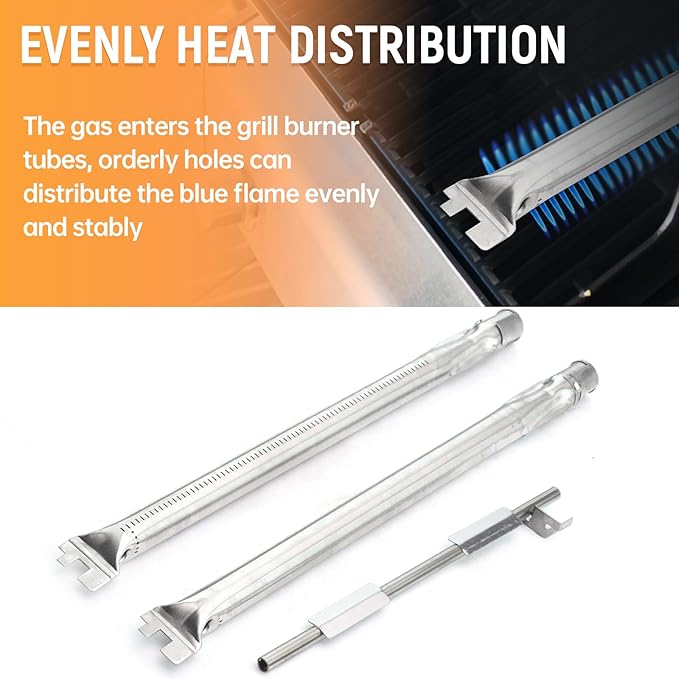 Spirit E-210 Grill Replacement Parts for Weber Spirit E-210 Grill Replacement Parts Spirit I & II 200 Series GS4 E210 S210 E220 Grill Parts 15.3" Flavor Bars, 7635 Flavorizer Bars 69785 Grill Burner