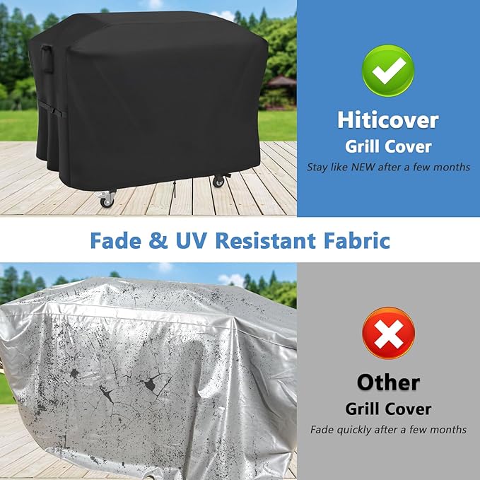 Grill Cover for Blackstone 28 Inch Model 2080 2207 2287 2351 2357 2366 2416 Omnivore Griddle, Outdoor Waterproof Weather Resistant BBQ Griddle Cover - 59 x 24 x 33 Inch