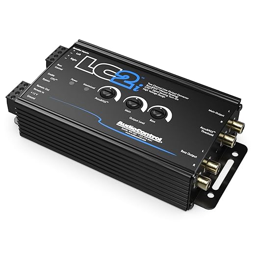Alpine S2-A60M S Series Mono Class D Subwoofer Amplifier 600W with LC2i 2 Channel Line-Output Converter with AccuBASS Bundle