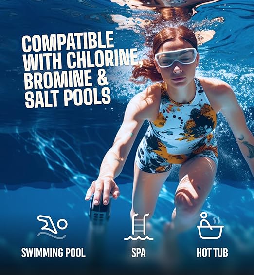 162 Pcs 7-Way Hot Tub Pool Test Strips - Accurate Readings in 15 Seconds