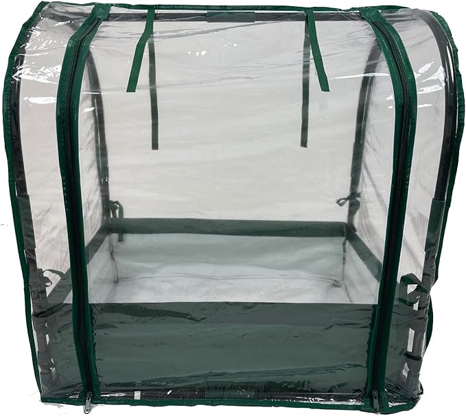 Mini Tabletop Garden Greenhouse Nursery Plant Cover Tent Humidity Domes for Indoor and Outdoor Home Gardening Germination and Seedling Propagation - 28x20x28 Inches(PLGH7050PD)