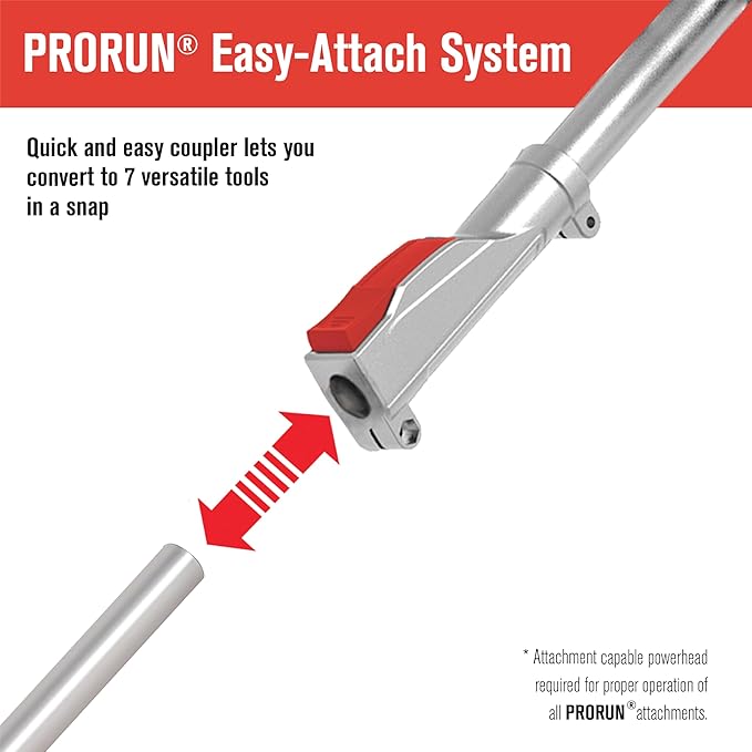 PRORUN 60V Attachment Capable Powerhead and String Trimmer Kit with 2.5 Ah Battery and Charger