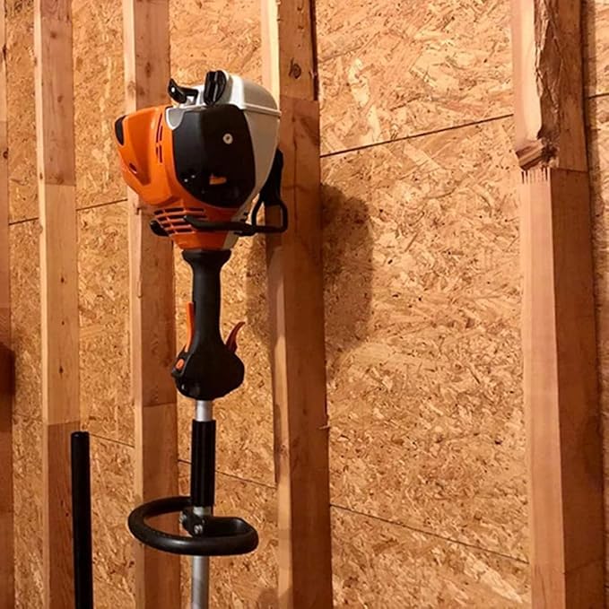 2pcs String Trimmer Hanger, Weed Eater Wall Mount, String Trimmer Hanger Garage, String Trimmer Wall Mount, Weed Eater Hangers for Garage Wall, for Garage Wall Tool Organizers and Storage, No Trimmer