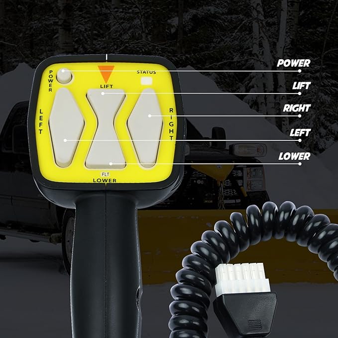 Handheld Controller Compatible with Meyer Diamond Snow Plow Blade E-47 E-60 E-57 56462, Replace OE Buyers 1306901