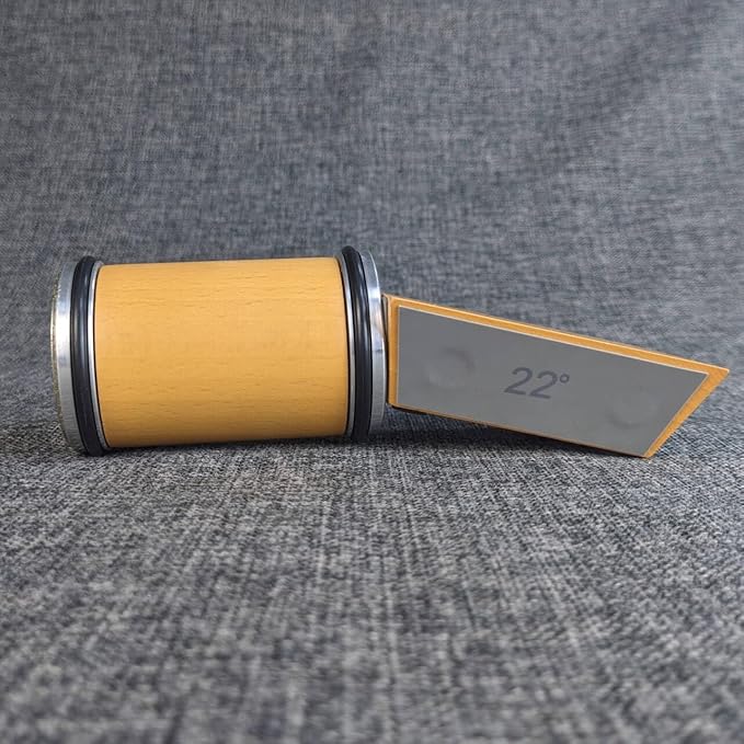 Beige Rolling Knife Sharpener, Rolling Sharpener Tool for Kitchen Knives - Knife Sharpener Kit Offers 15, 20, 18, & 22 Degree Sharpening