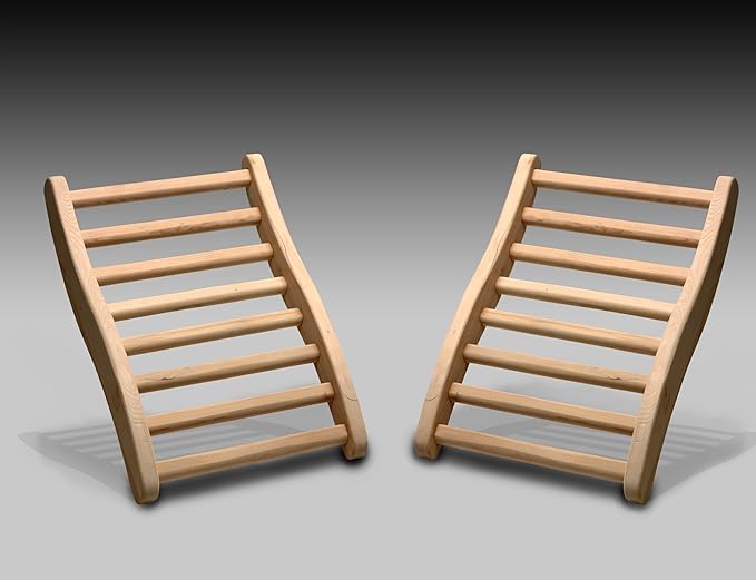 Dynamic Canadian Hemlock Sauna Backrest 2-Pack